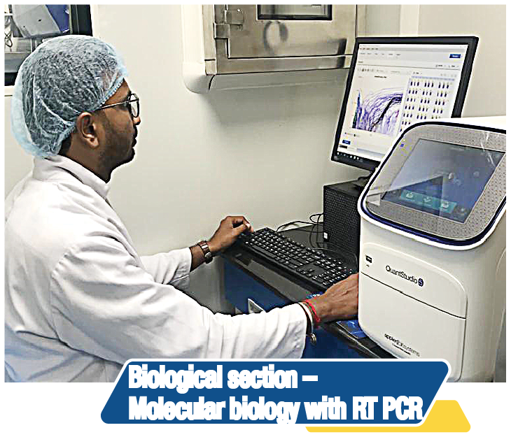 Billogical Section Molecular Biology With RT PCR