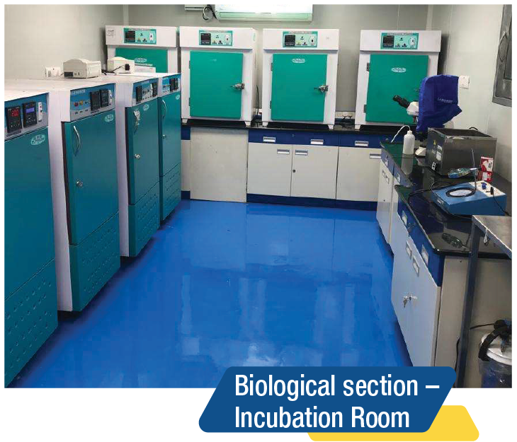 Billogical Section Incubation Room